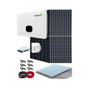 kit solar industrial growatt a partir de 17kw 87kwhdia trifasico