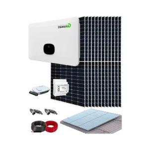 kit solar industrial growatt a partir de 40kw-205kwhdia trifasico